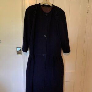 Elegant Navy Pea Coat
